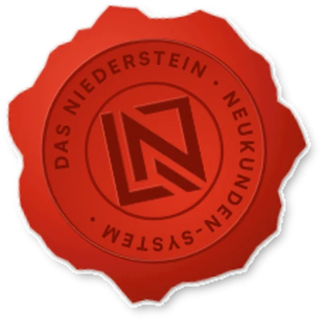Siegel: Das Niederstein Neukunden-System